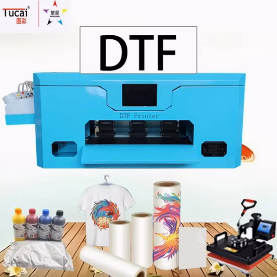 Lifetime Maintenance Hot Sale A3 Dtf Digital Printer Pet Film Textile Garment Printing Machine