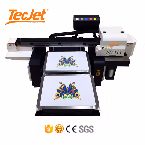 Máquina de impressão direta de têxteis de algodão digital com tinta de impressão reativa