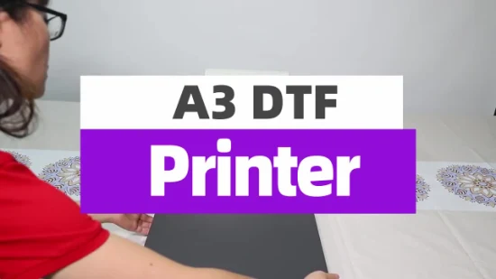 Erasmart pequeno desktop digital tecido têxtil vestuário a3 dtf impressora pet filme imprensa de transferência calor inkjet tshirt t