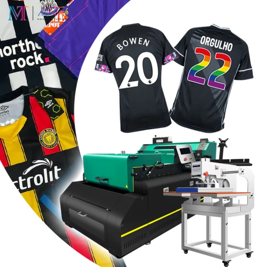 Fornecedor de 16 anos de experiência Mtutech Digital Textile T Shirt Printing Machine Dtf Heat Transfer Press Máquina de impressão de camisetas