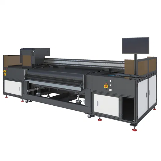 A principal máquina de impressão digital de tecido da Han é uma alta