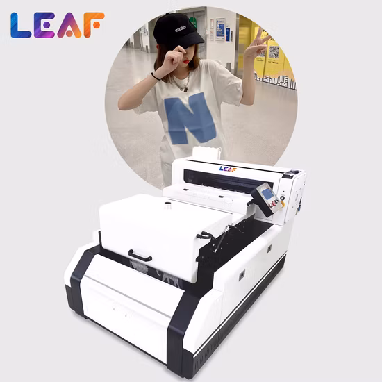Impressora Dtf direta para impressora de vestuário, máquina de impressão digital automática de camisetas